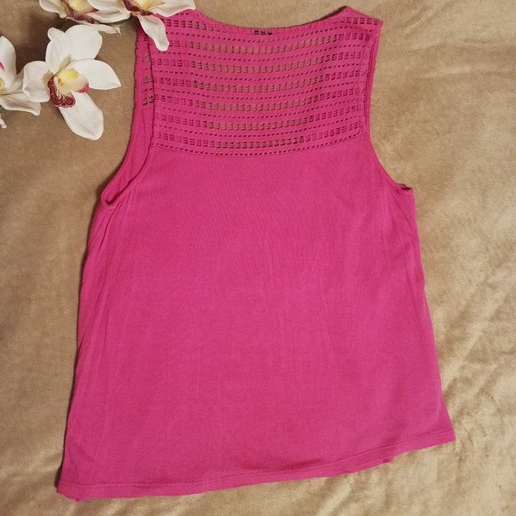 INC - Pink Tank / sleeveless blouse - Picture 10 of 14
